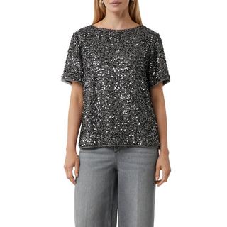 Comma Camicetta di Paillettes  