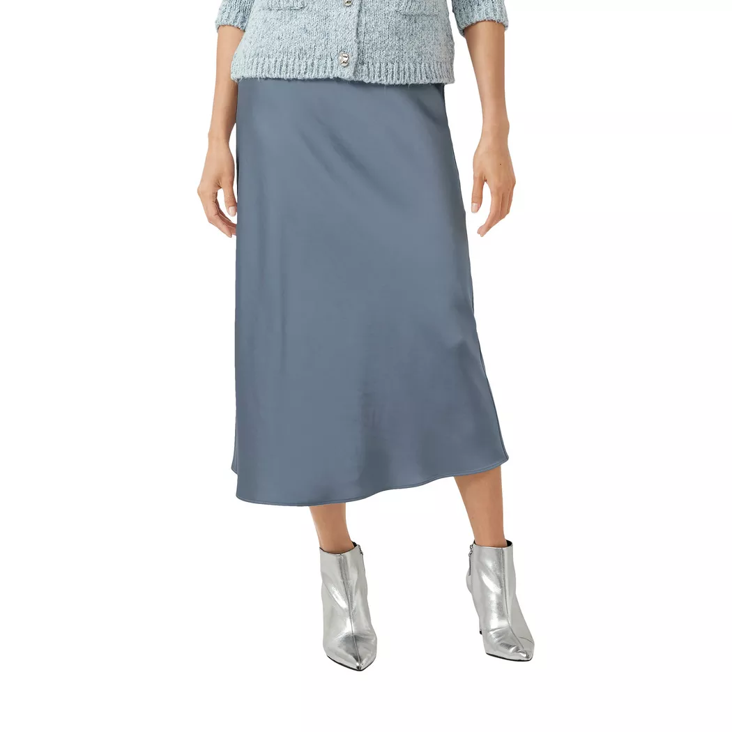 S. Oliver Black Label - Rock, für Damen, Blau Größe 34