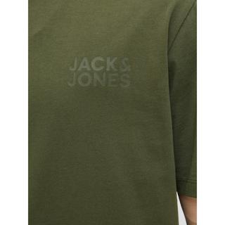 JACK & JONES Logo Tee Kurzarm Rundhals  