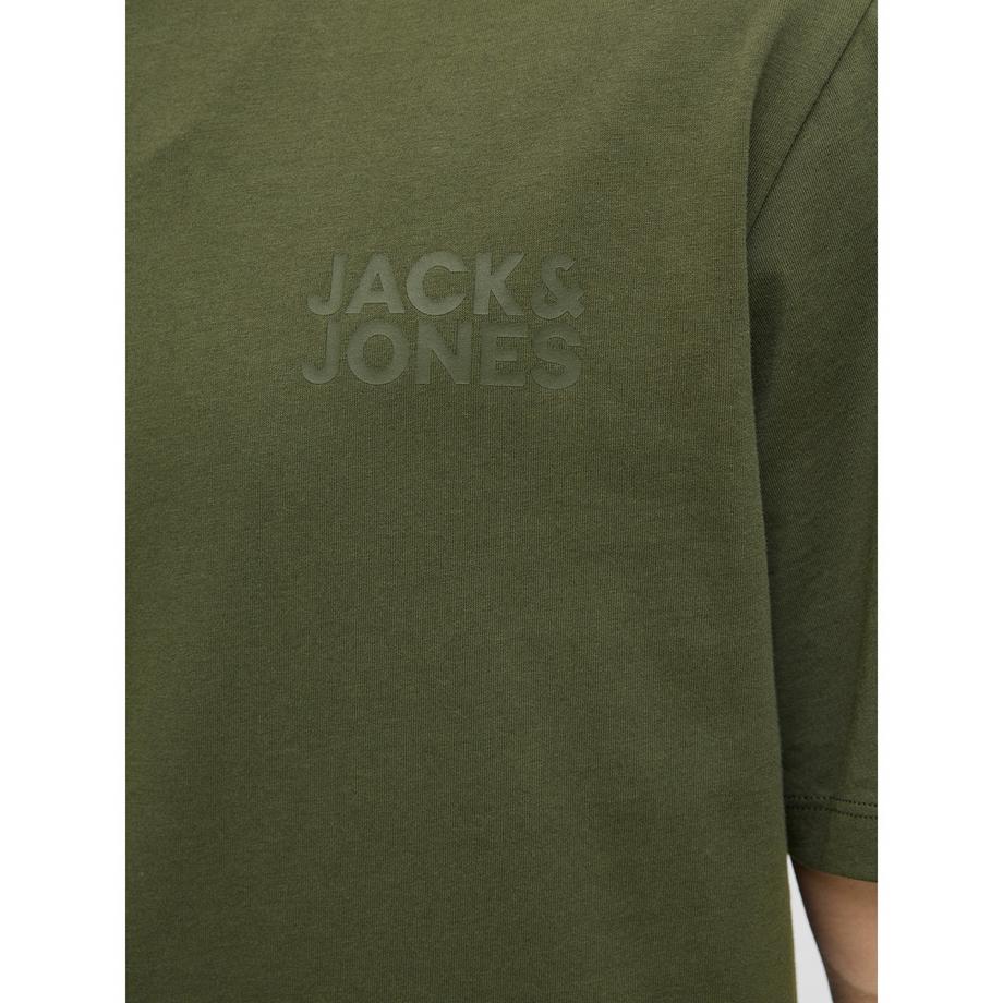JACK & JONES Logo Tee Manches Courtes Col Rond  