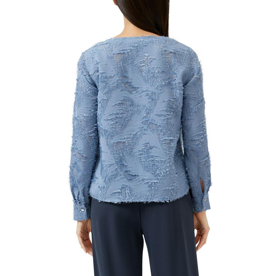 S. Oliver Black Label Camicetta con motivo testurizzato  