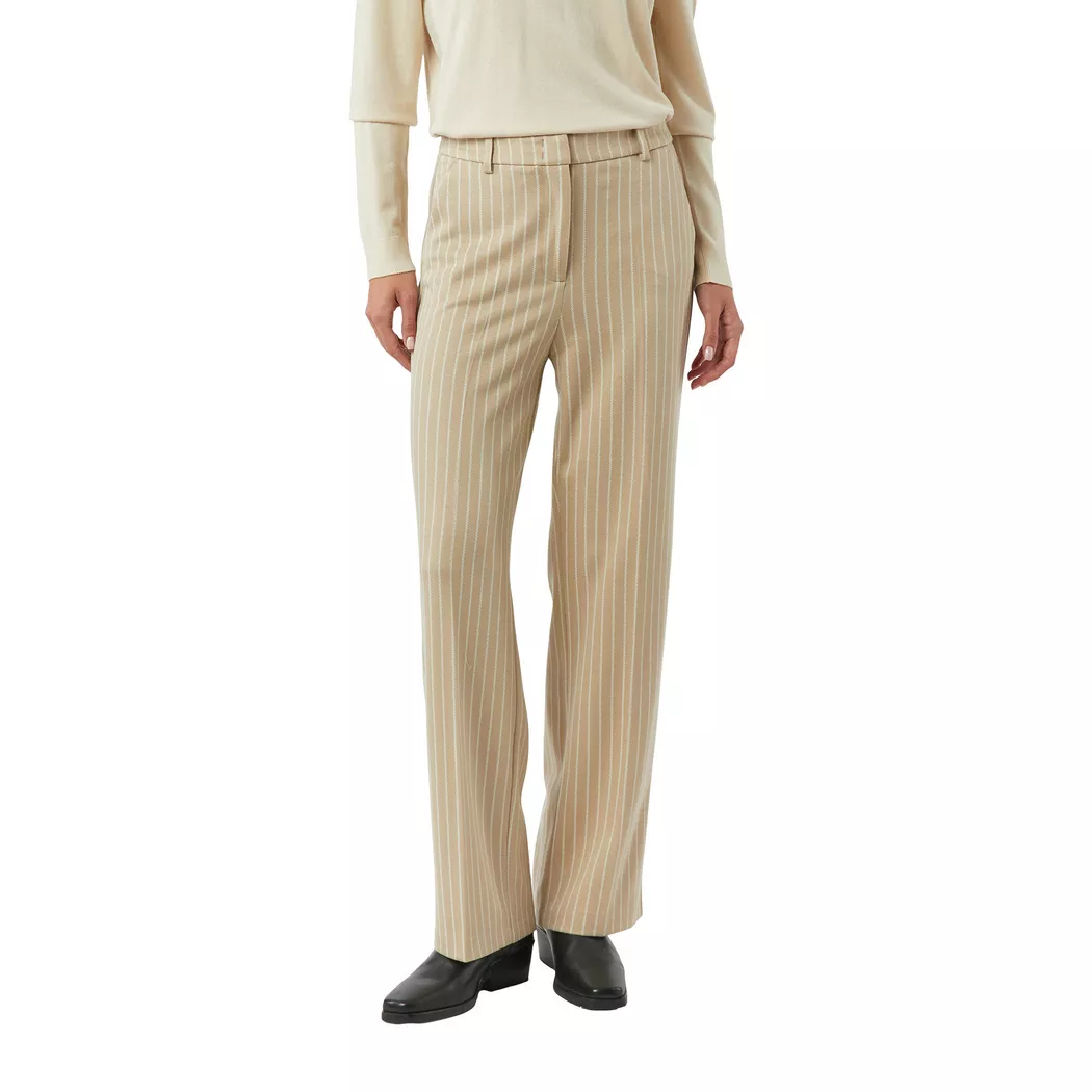 Comma - Hose, für Damen, Light Beige, Größe 42