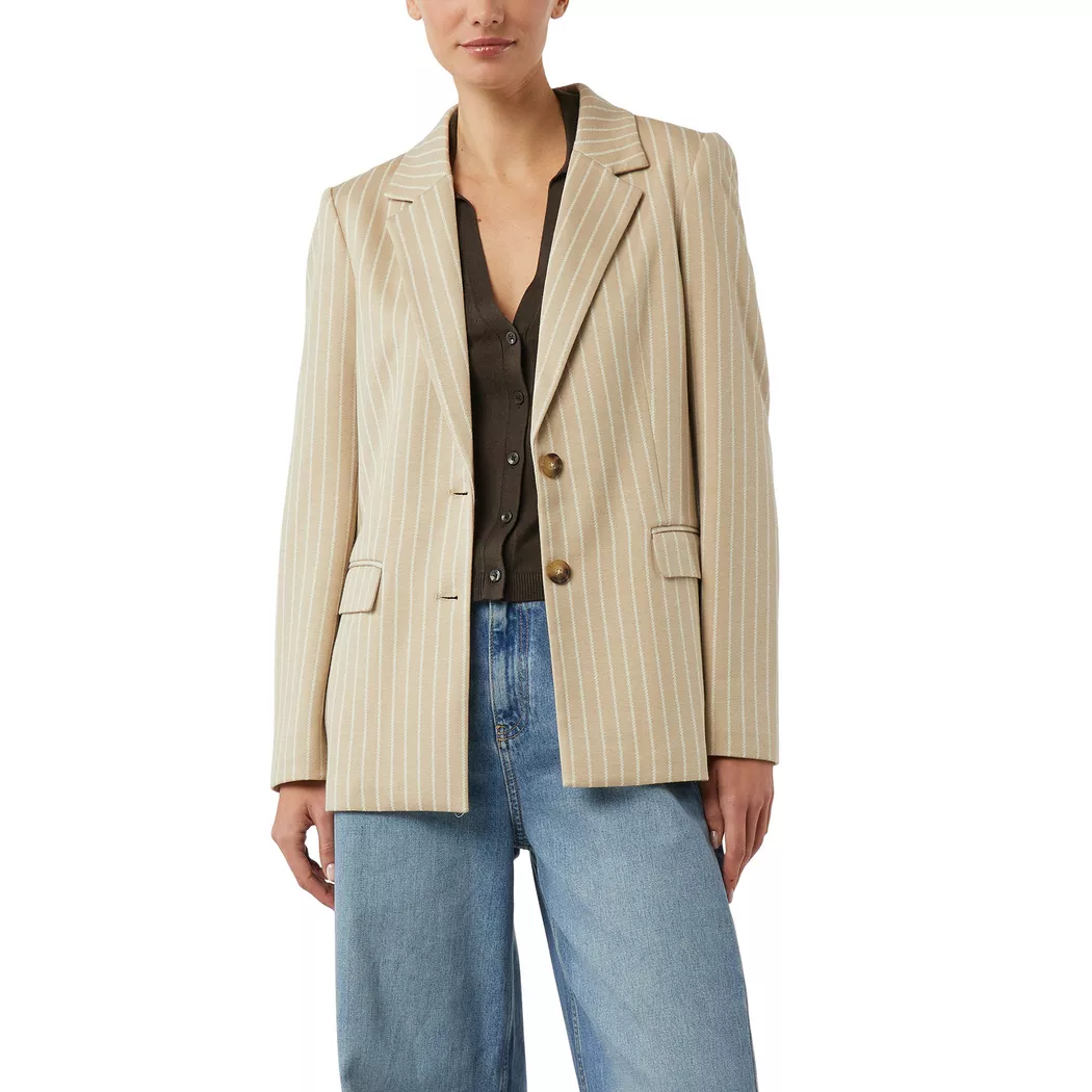 Comma - Blazer, für Damen, Light Beige, Größe 36