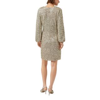 S. Oliver Black Label Robe Paillettes Manches Longues  