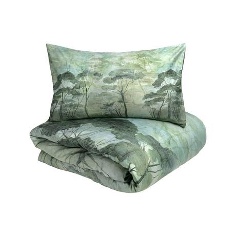 FAZZINI Nemora Taie d'oreiller Imprimé Forêt  