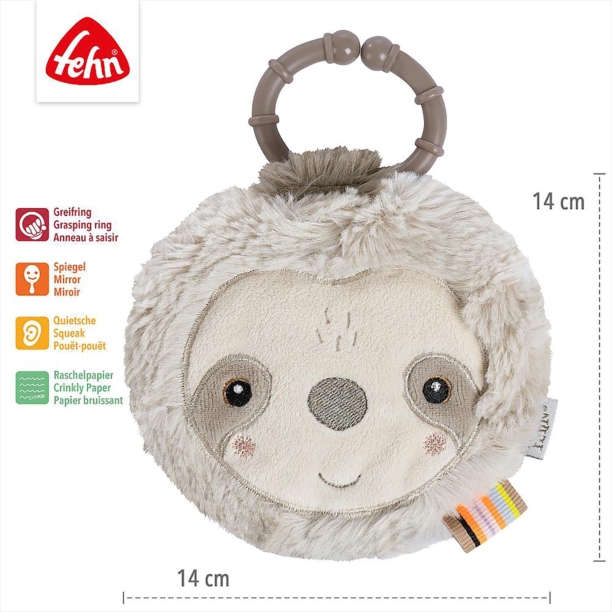Fehn  Livre d'éveil en peluche 