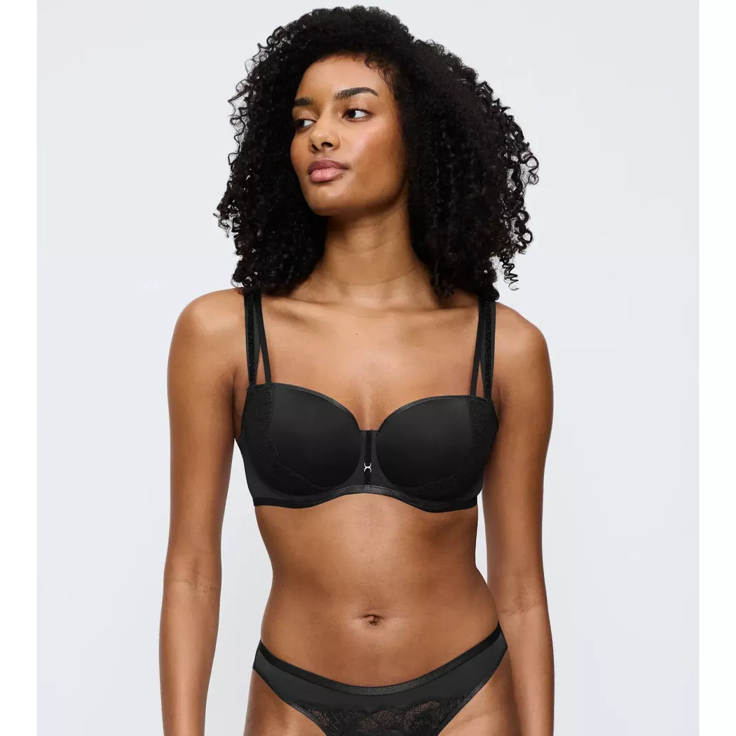 Emboitants Triumph Body Make-Up Illusion Lace WP Noir 100B,100C,100D,85B,85C,90B,90C,90D,90E,95B,95C,95D,95E femmes
