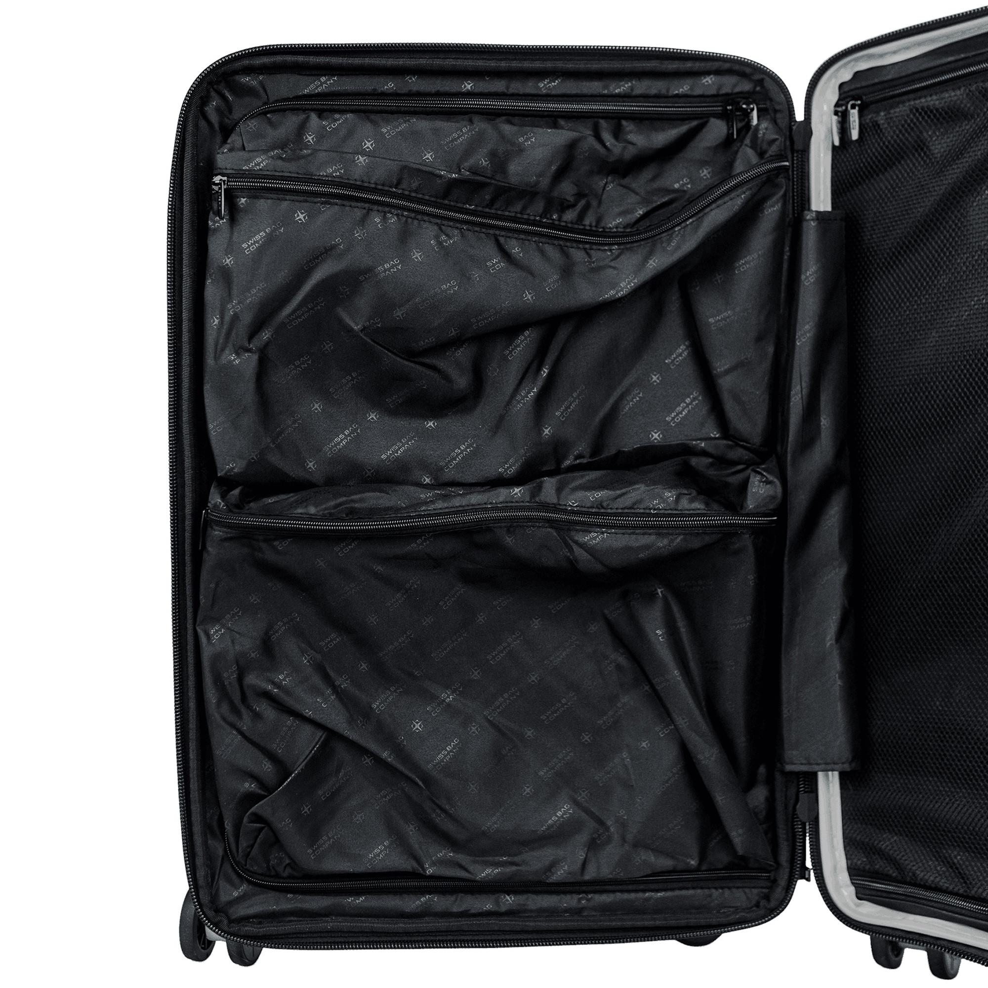 SWISS BAG COMPANY 66cm, Valigia rigida Cosmos Deluxe Sparkle 