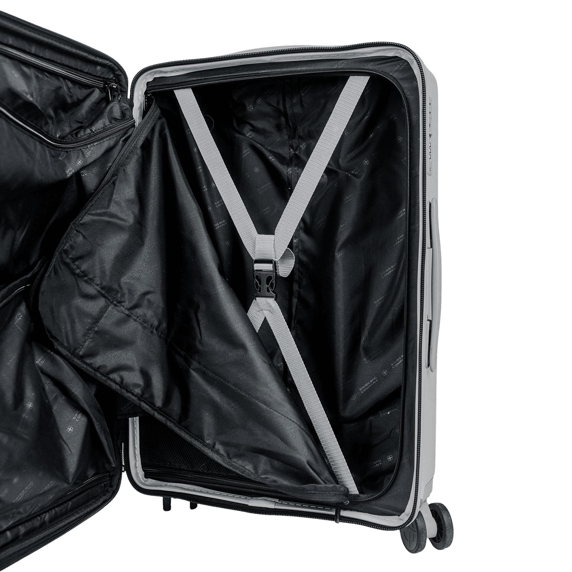 SWISS BAG COMPANY 66cm, Valigia rigida Cosmos Deluxe Sparkle 