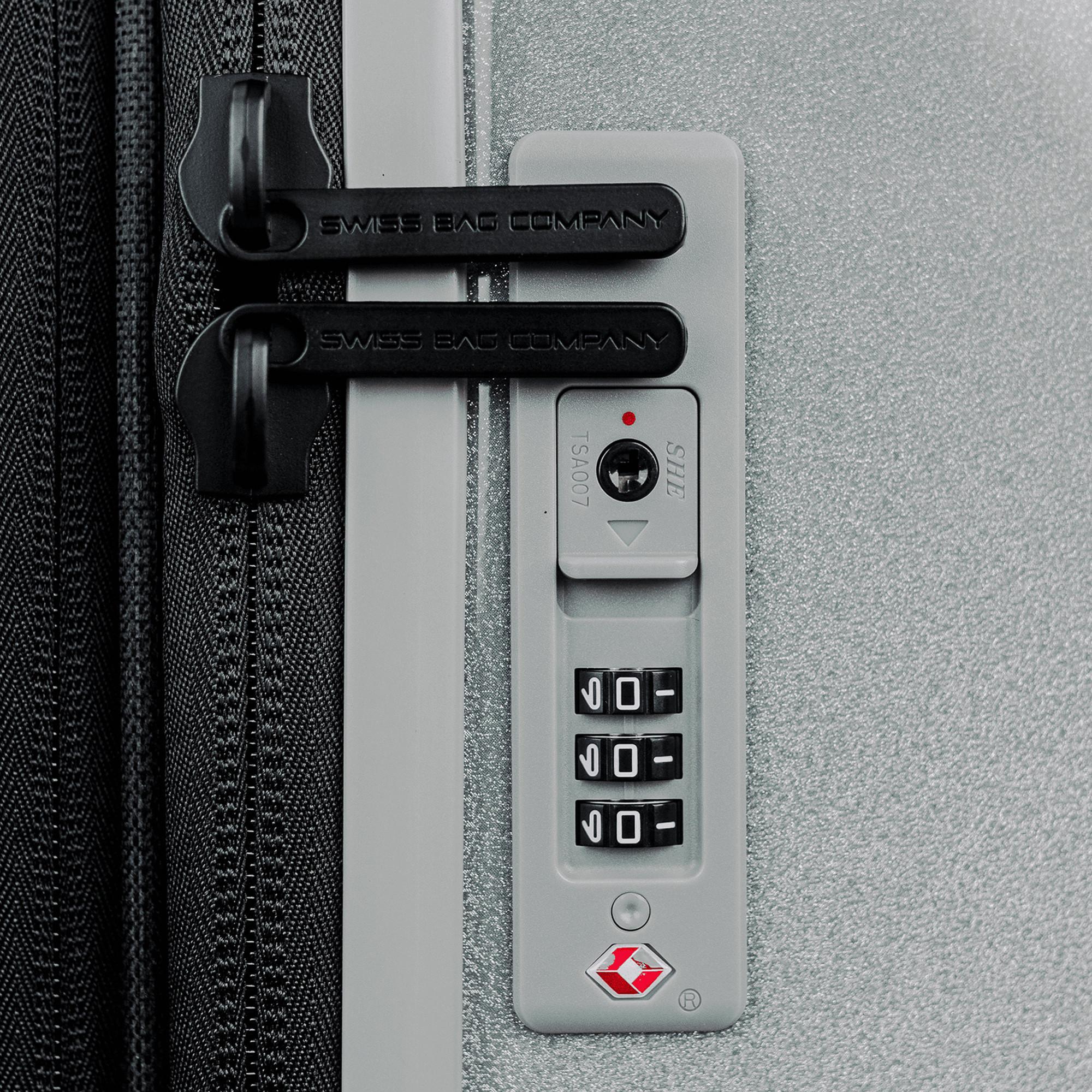 SWISS BAG COMPANY 66cm, Valigia rigida Cosmos Deluxe Sparkle 