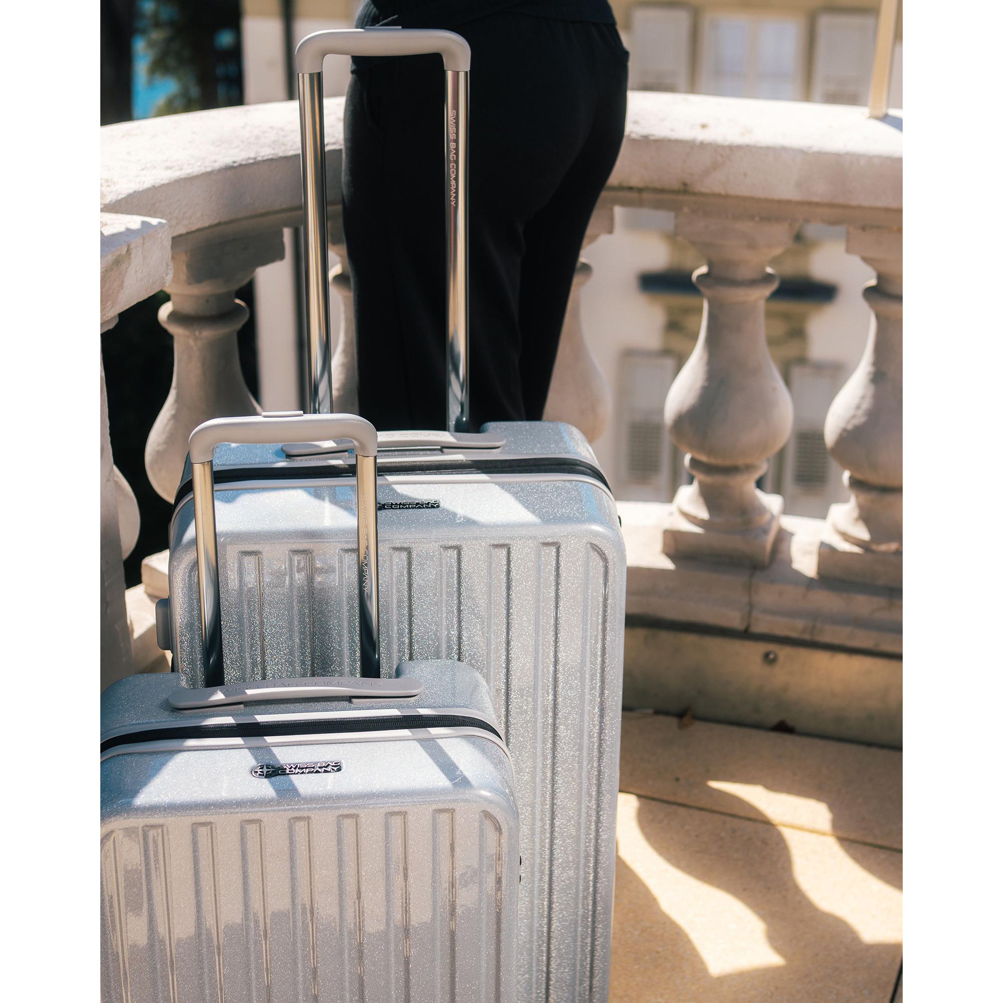 SWISS BAG COMPANY 66cm, Valigia rigida Cosmos Deluxe Sparkle 