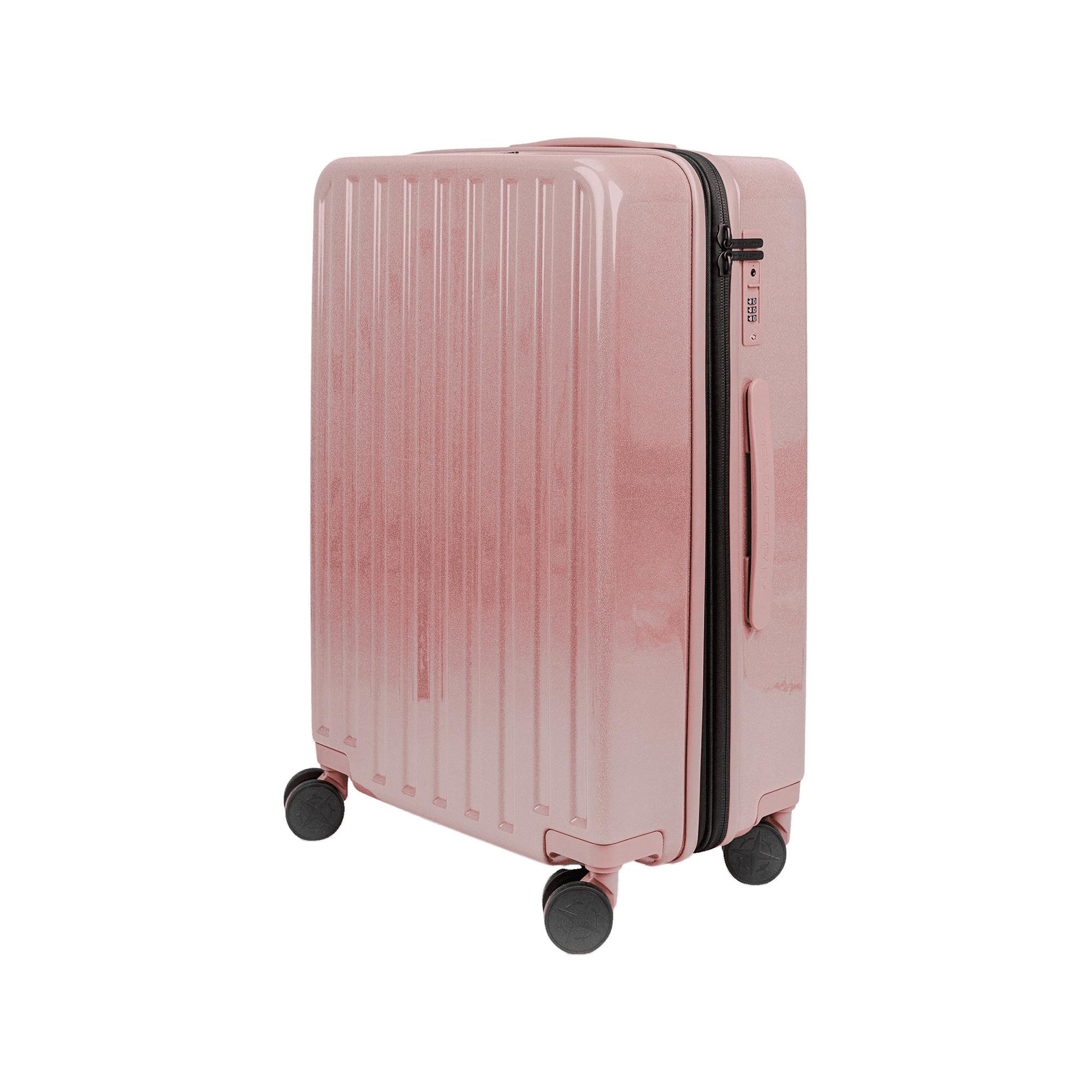 SWISS BAG COMPANY 66cm, Hartschalenkoffer Cosmos Deluxe Sparkle 