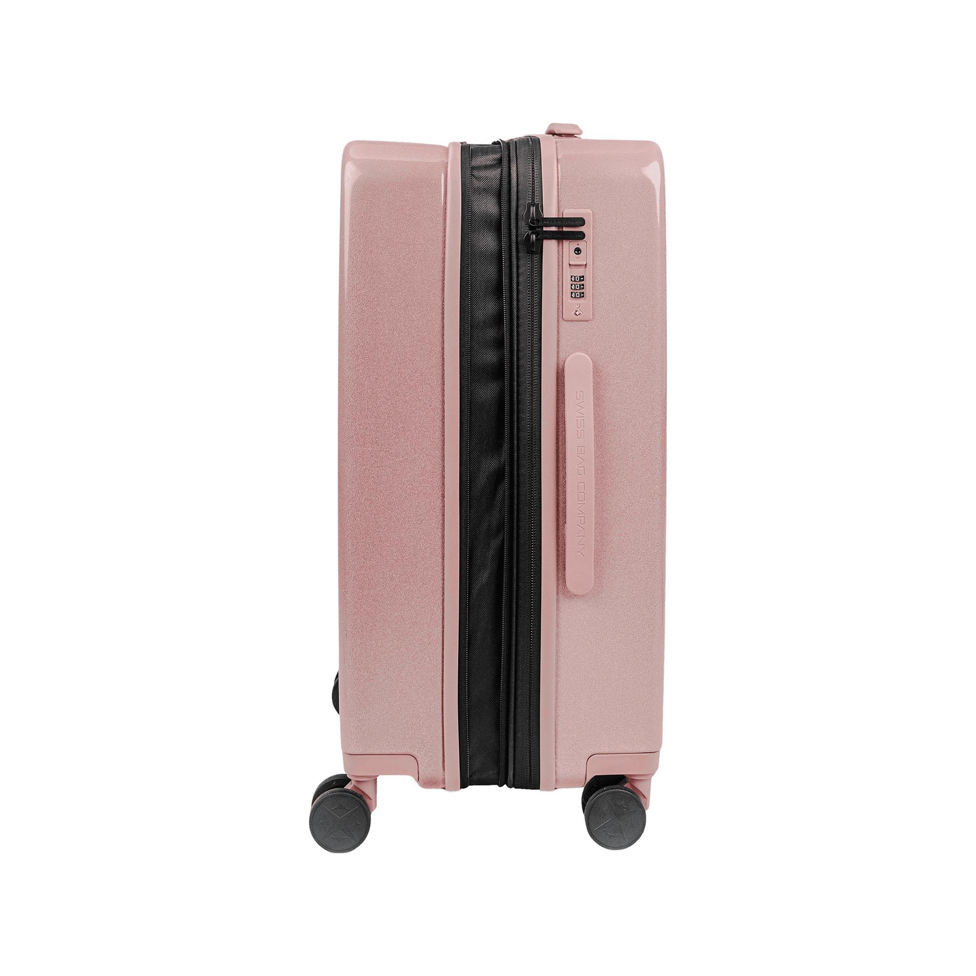 SWISS BAG COMPANY 66cm, Hartschalenkoffer Cosmos Deluxe Sparkle 