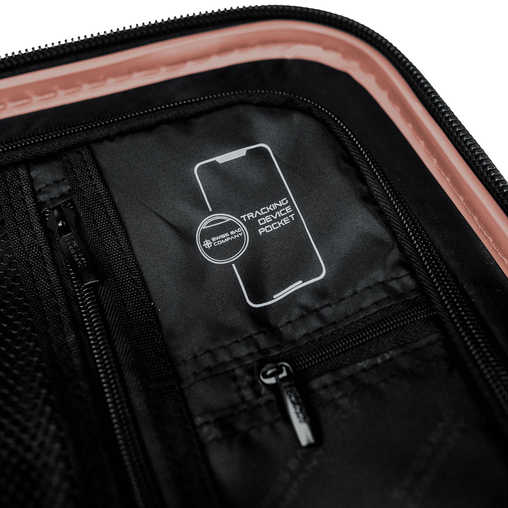 SWISS BAG COMPANY 66cm, Hartschalenkoffer Cosmos Deluxe Sparkle 