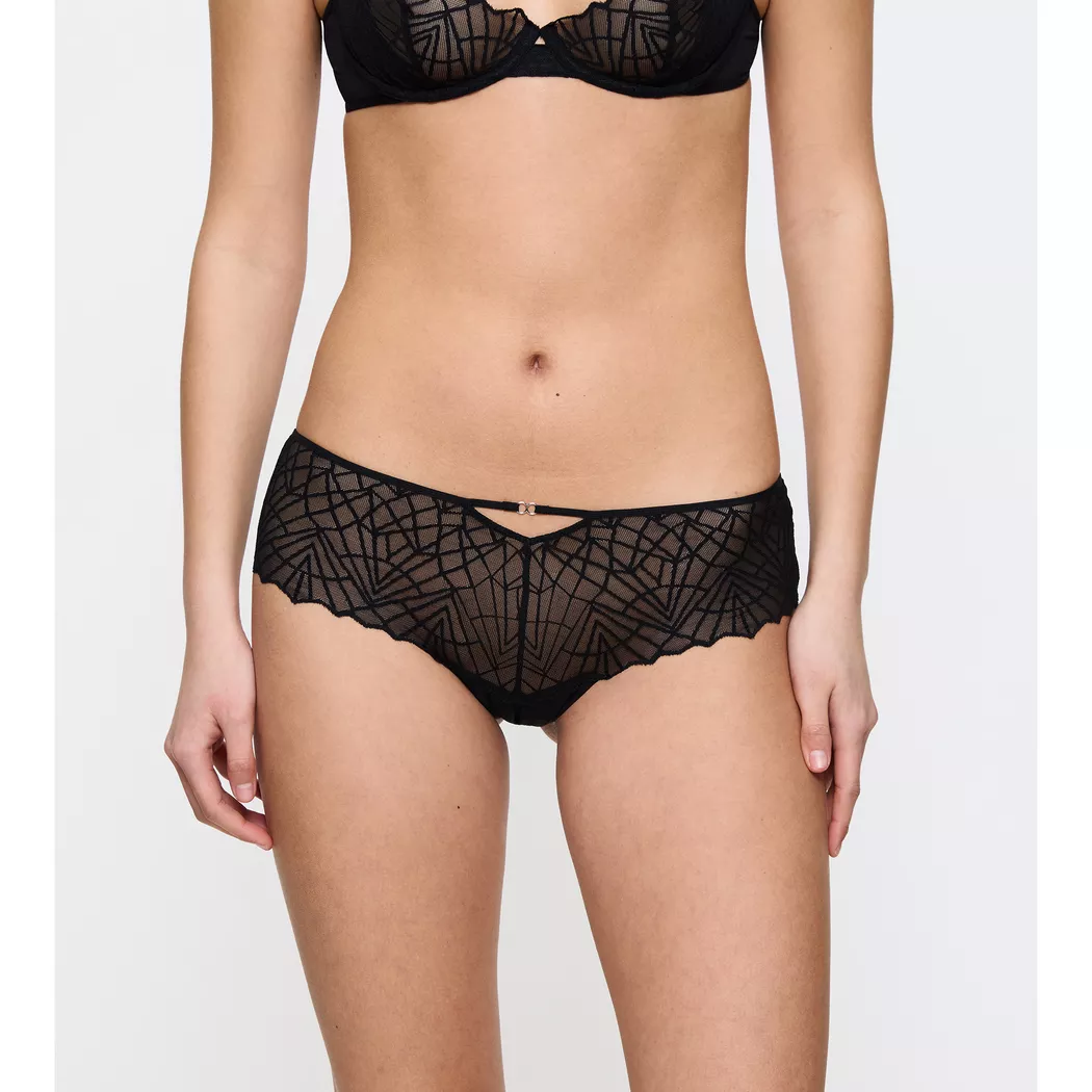 Triumph Comfort Glam Hipster Black Size 44