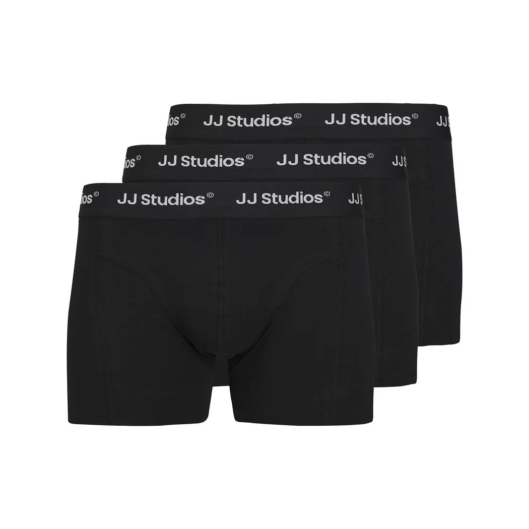 Jack & Jones Soho Solid Trunks 3 Pack Black/XL