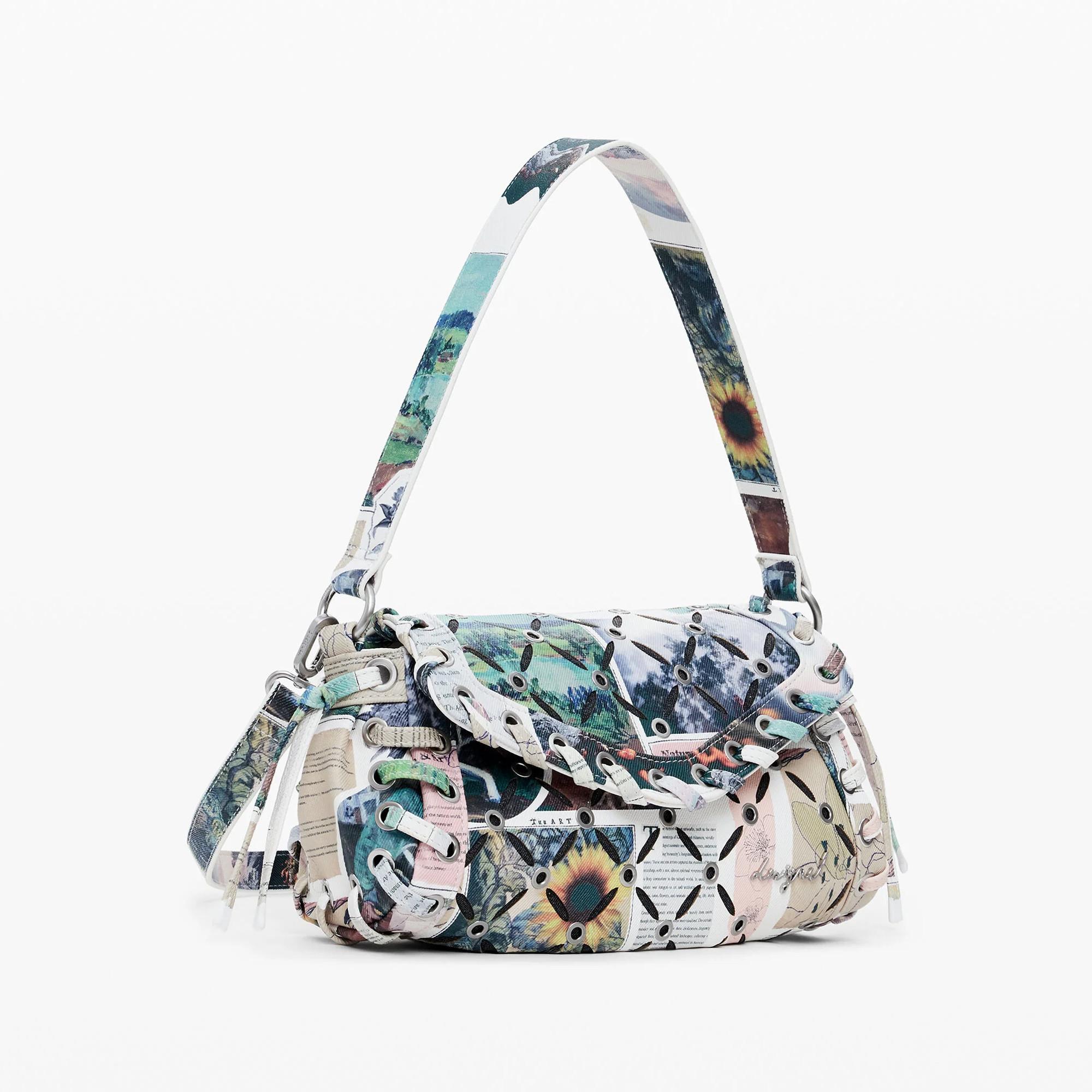 Desigual Borsa a Tracolla Stampata  