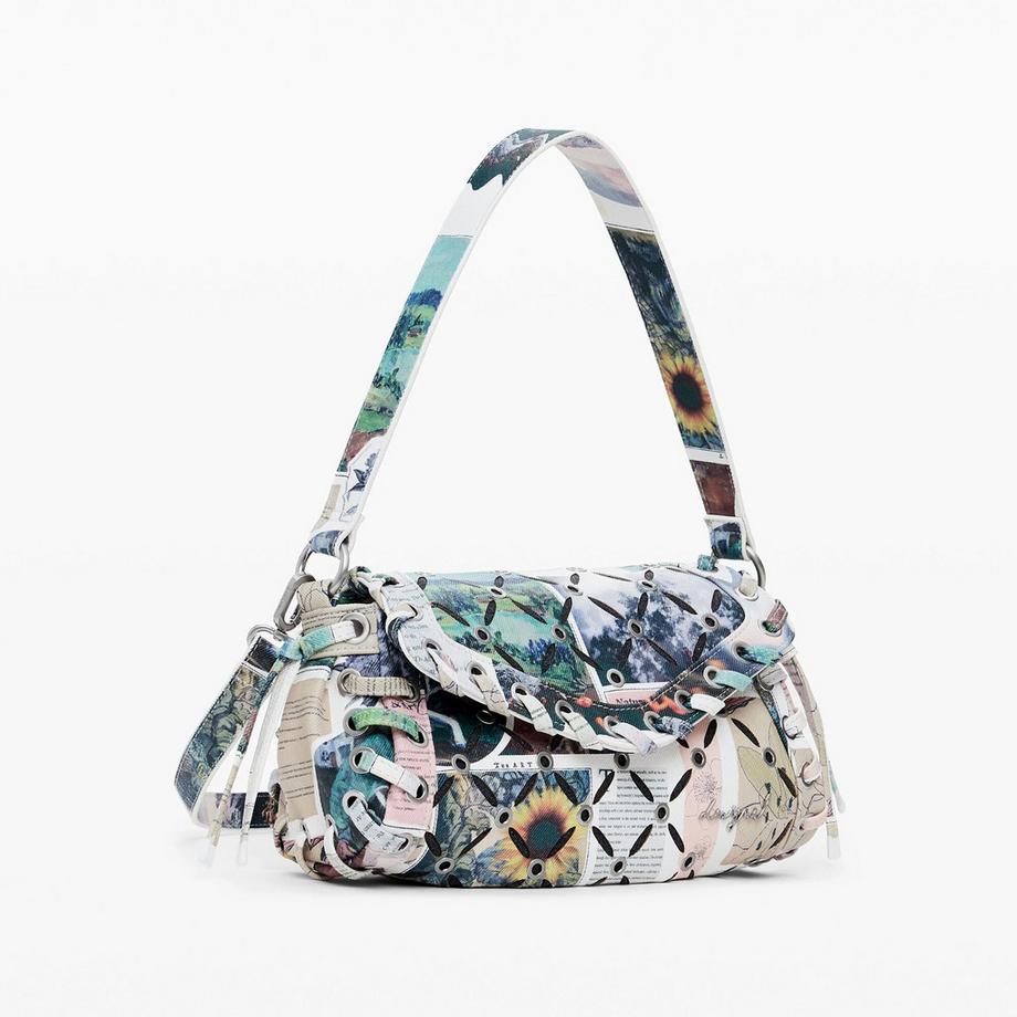 Desigual Bedruckte Schultertasche  