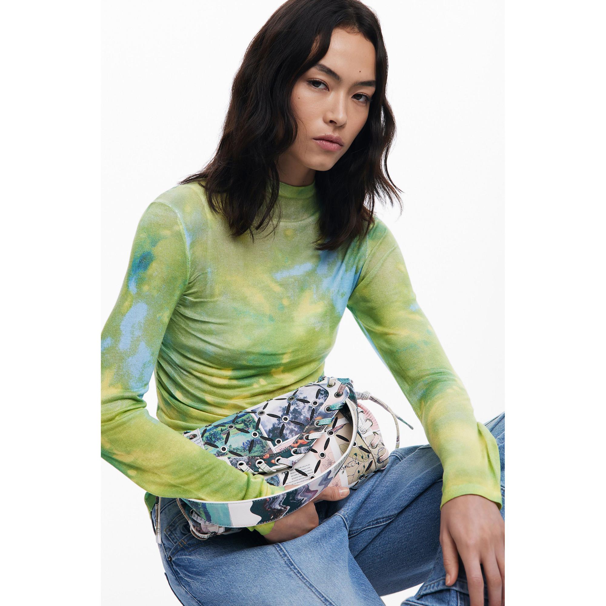 Desigual Borsa a Tracolla Stampata  