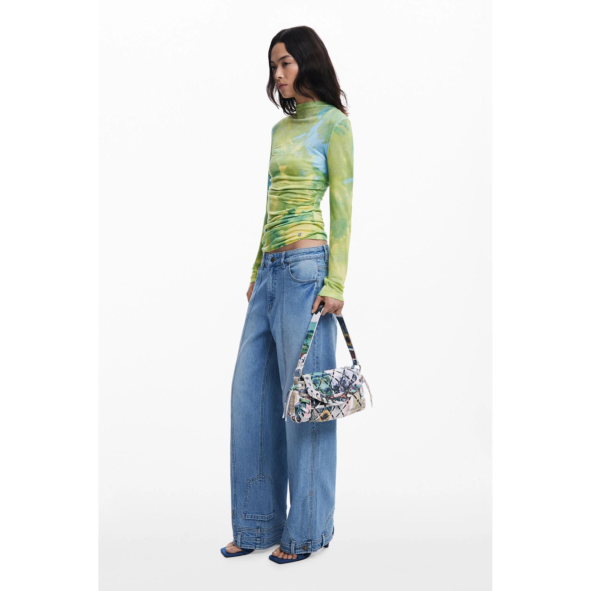 Desigual Borsa a Tracolla Stampata  