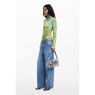 Desigual Borsa a Tracolla Stampata  