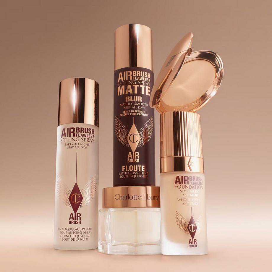 CHARLOTTE TILBURY  Airbrush Flawless Foundation - Fond de teint léger à couvrance totale 