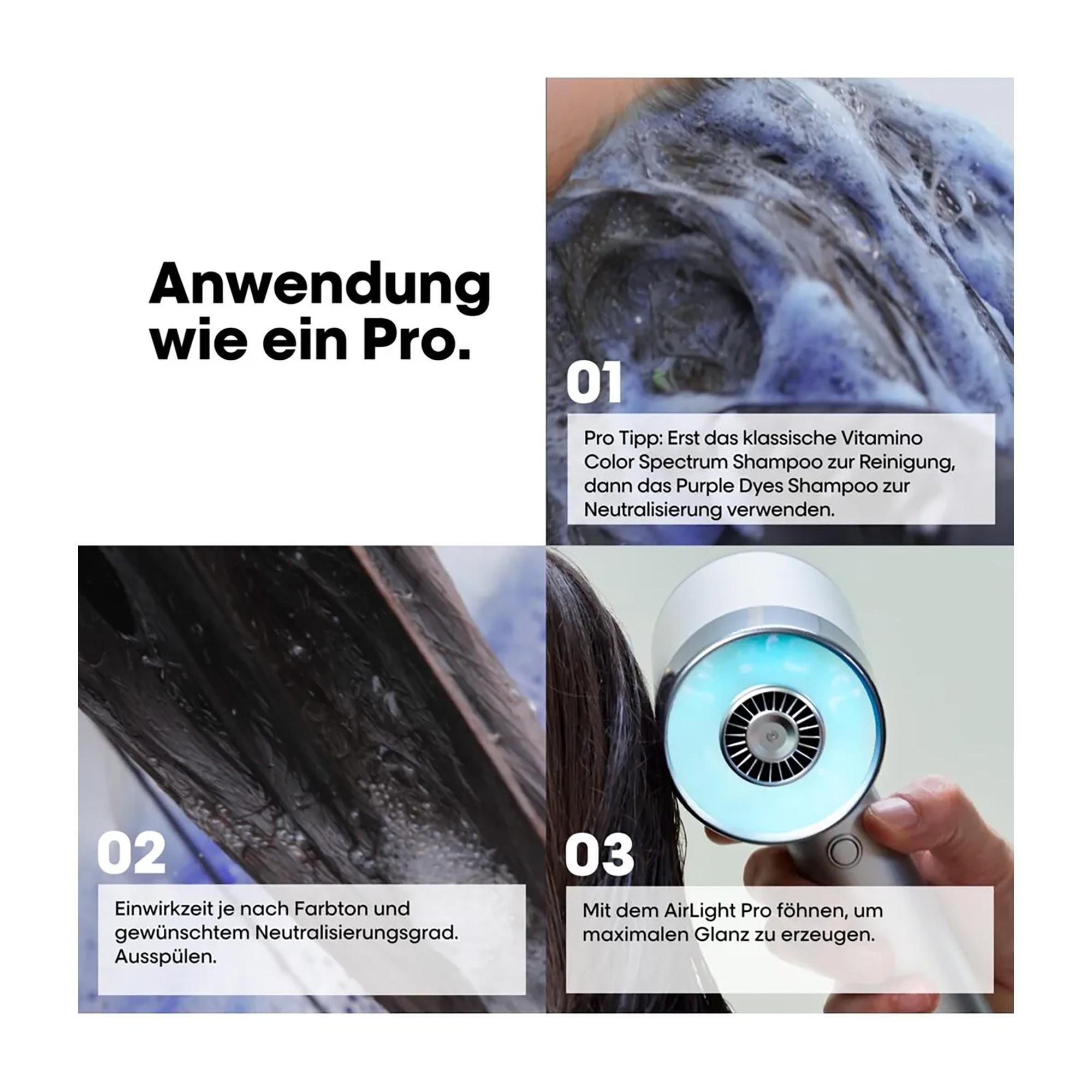 L'Oréal Professionnel  Vitamino Color Spectrum Purple Dyes Neutralizing Shampoo - Blond Hair  