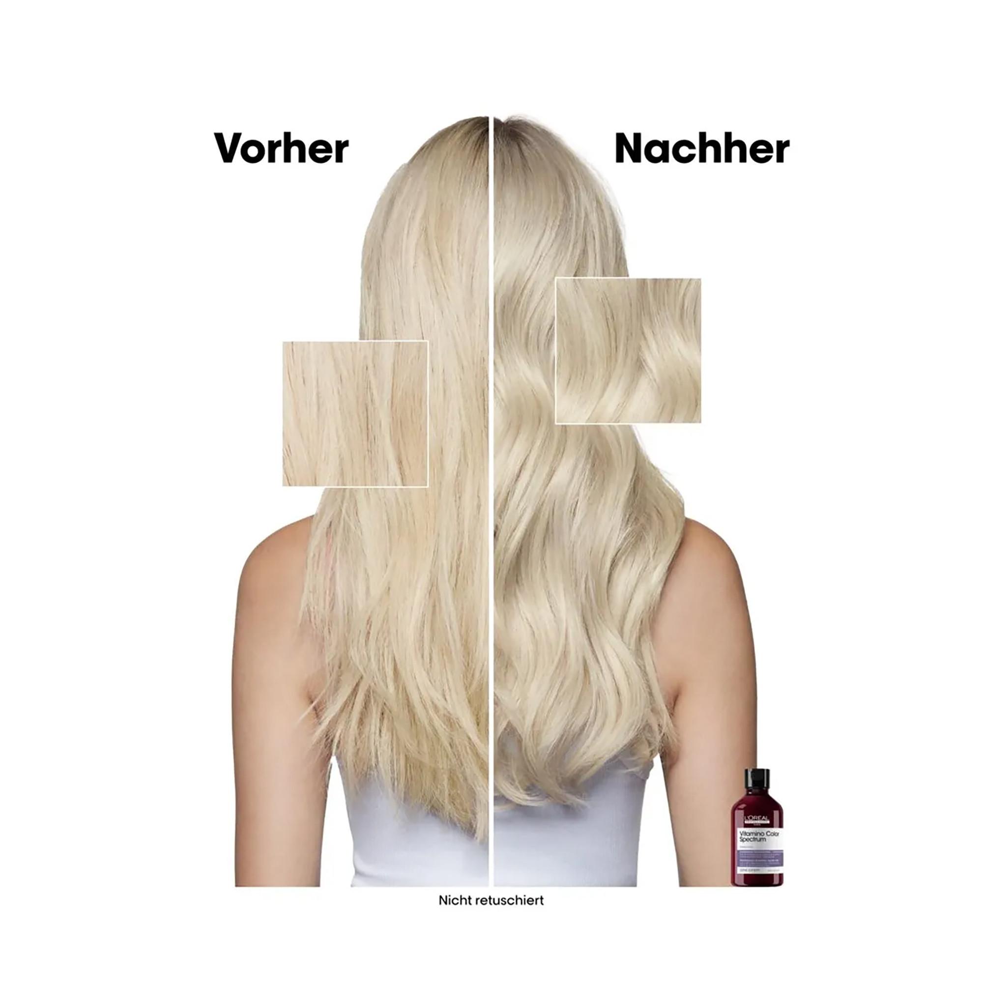 L'Oréal Professionnel  Vitamino Color Spectrum Purple Dyes Neutralizing Shampoo - Blond Hair  