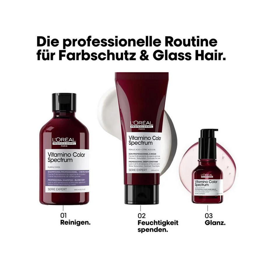 L'Oréal Professionnel  Vitamino Color Spectrum Purple Dyes Neutralizing Shampoo - Blond Hair  