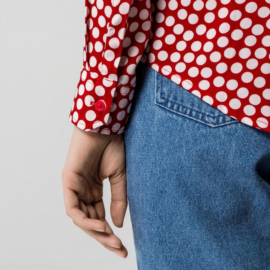 Manor Woman Camicetta a Pois  