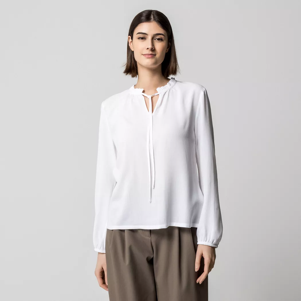 Manor Woman - Bluse, für Damen, Weiss, Größe 38 5
