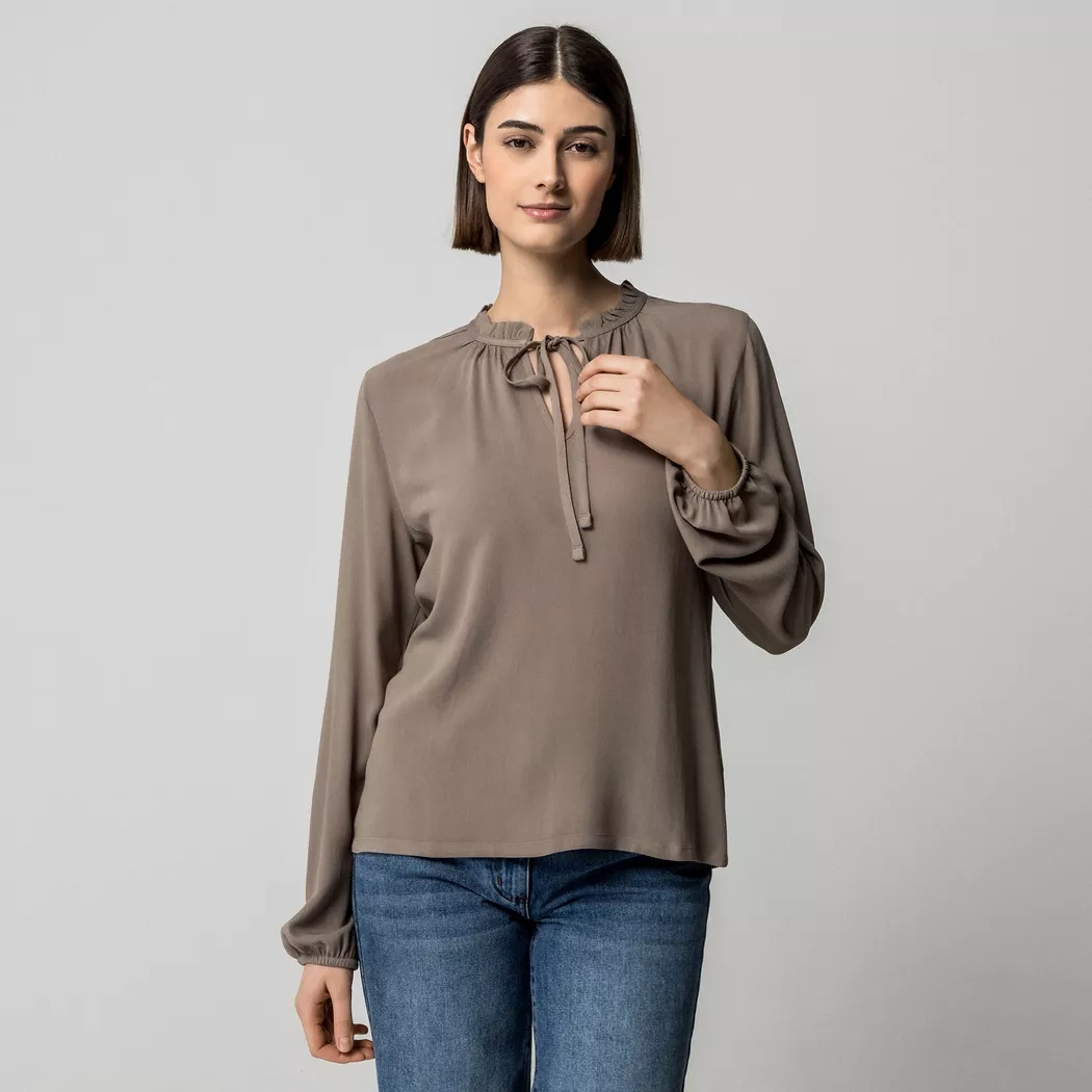 Manor Woman - Bluse, für Damen, Ranger, Größe 44
