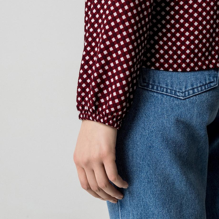 Manor Woman Camicetta a Quadri  