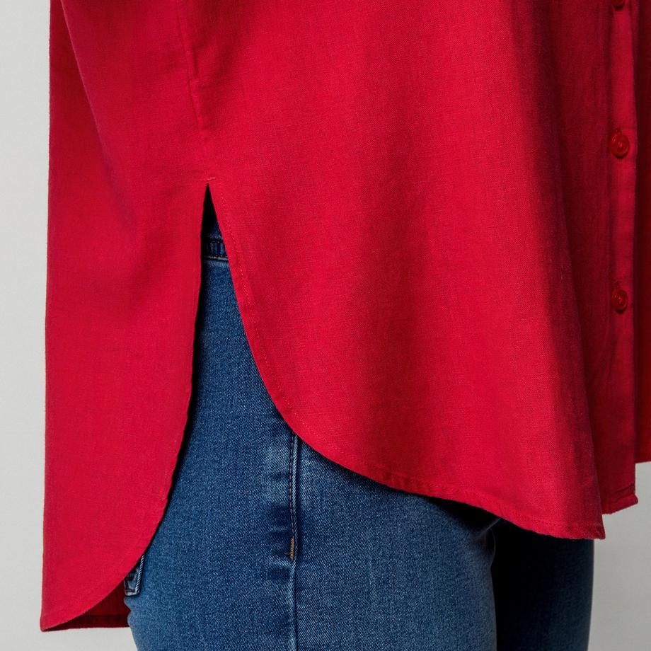 Manor Woman Leinenbluse Relaxed Fit  