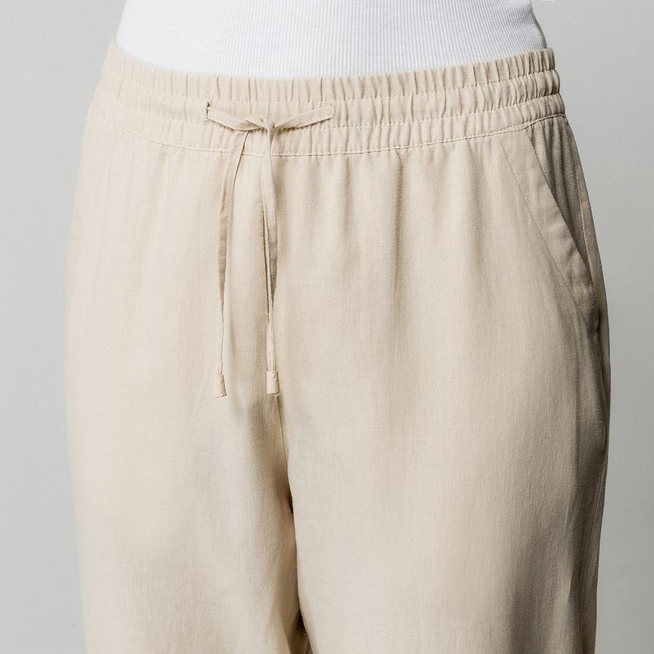 Manor Woman Pantaloni di lino, lunghi  