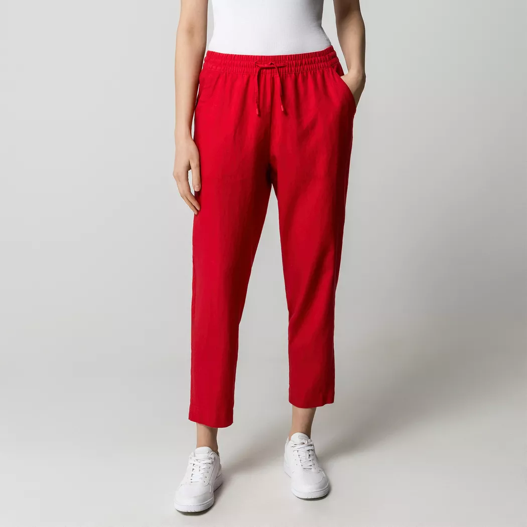 Manor Woman - Leinenhose, für Damen, Erdbeere, Größe 40