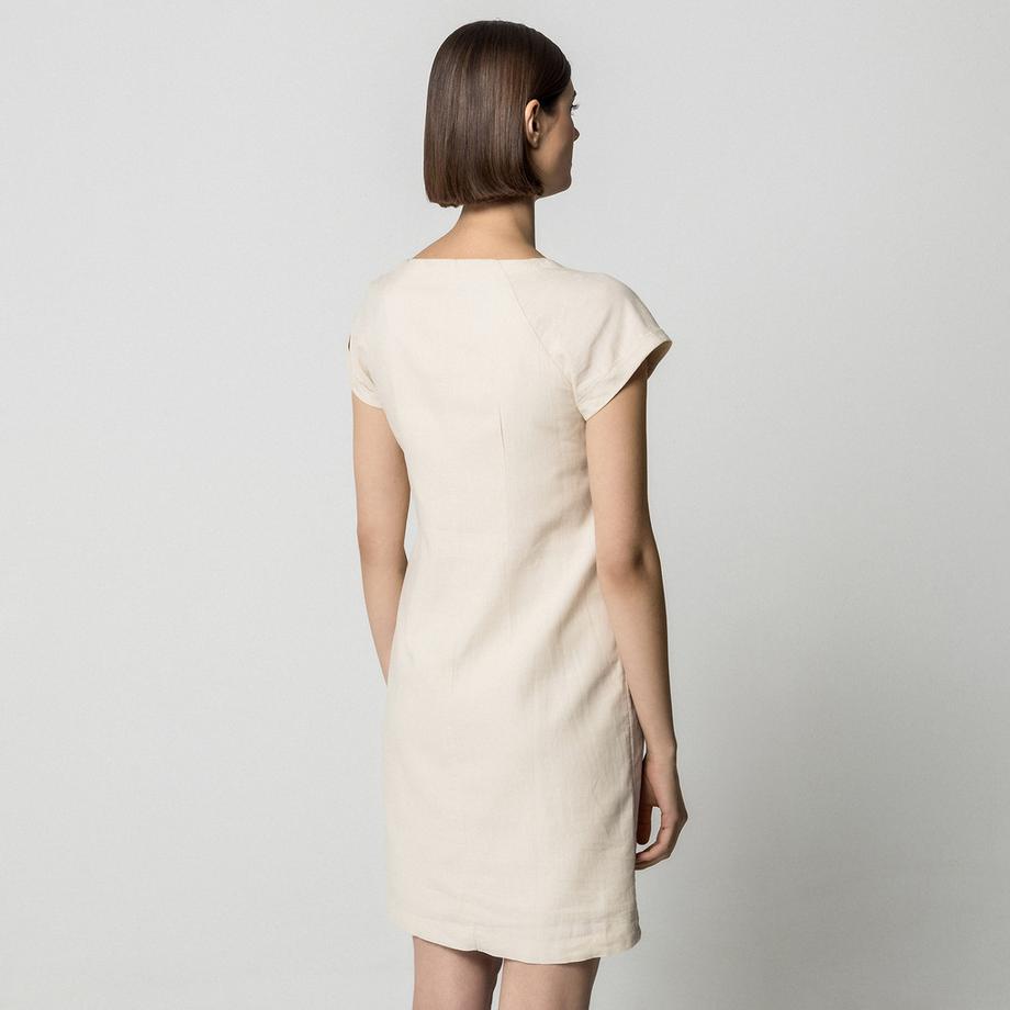 Manor Woman Robe en lin  