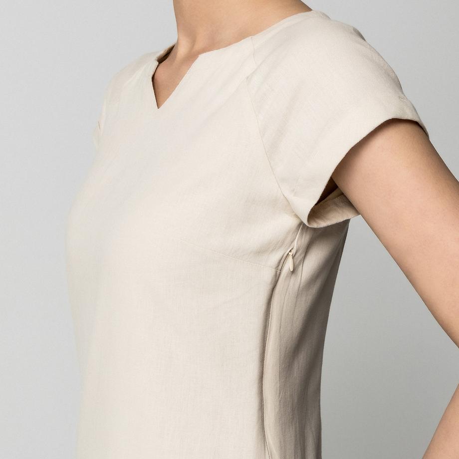 Manor Woman Robe en lin  