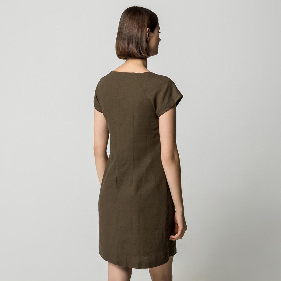 Manor Woman Vestito di lino  