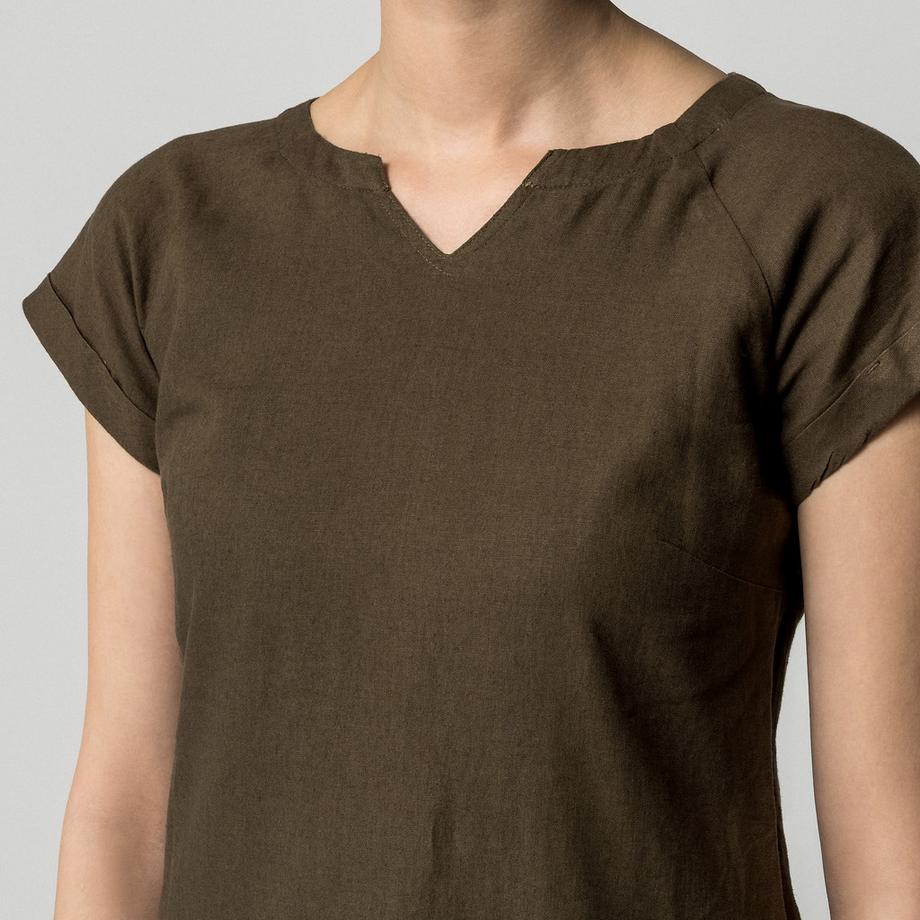 Manor Woman Vestito di lino  