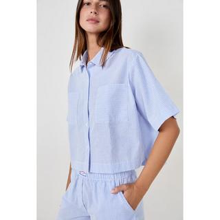 Etam Camicia a righe a maniche corte  