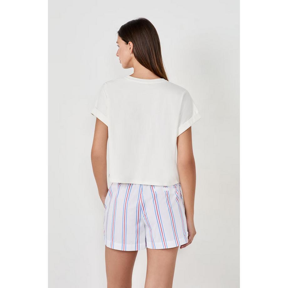 Etam T-Shirt Lobster Club Print  