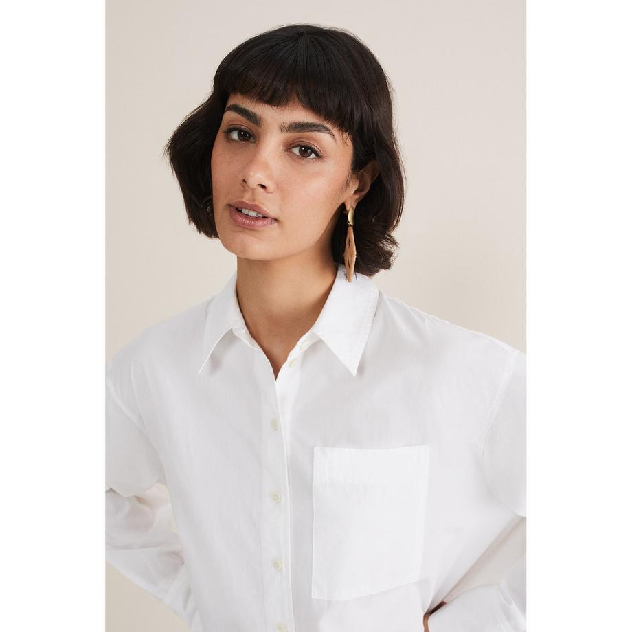 Phase Eight Camicia a maniche lunghe con bottoni  