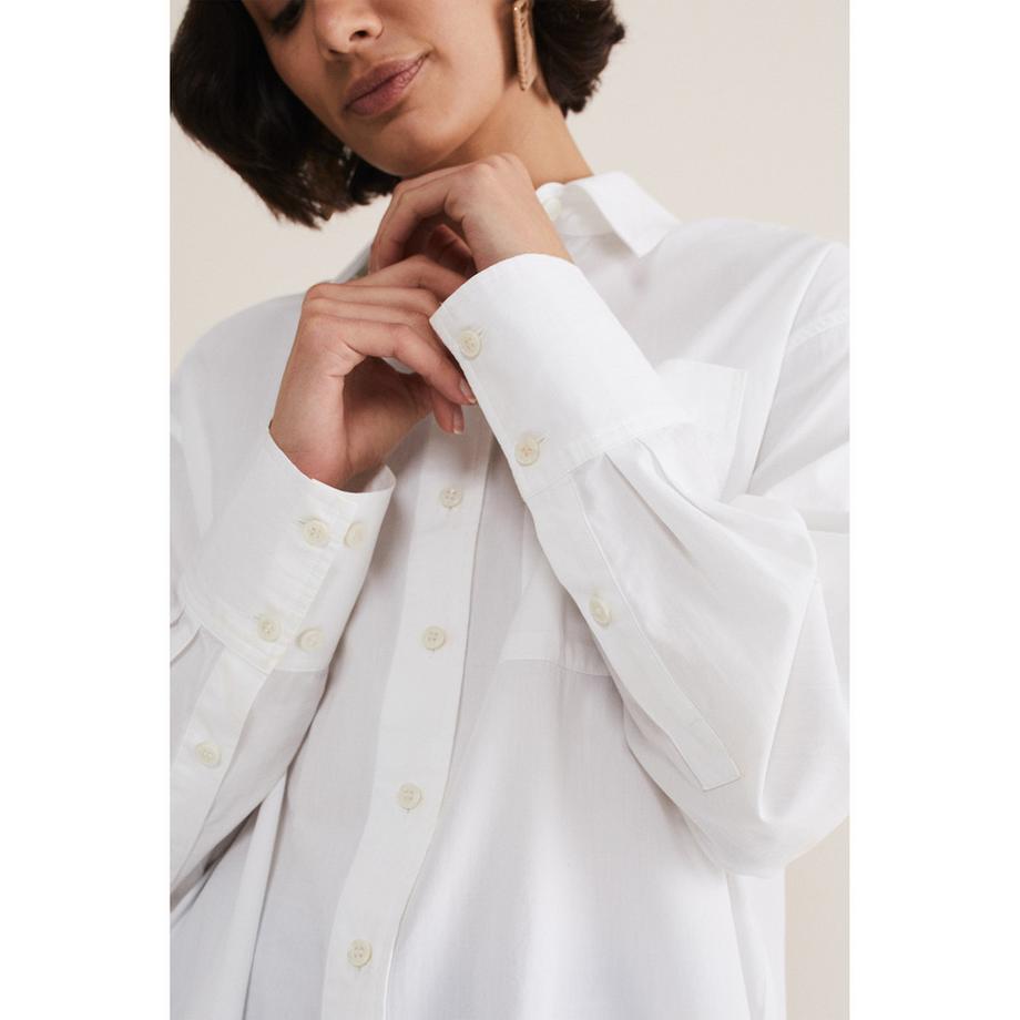 Phase Eight Camicia a maniche lunghe con bottoni  