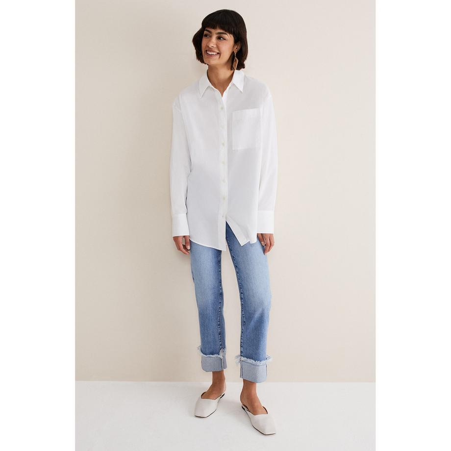 Phase Eight Camicia a maniche lunghe con bottoni  