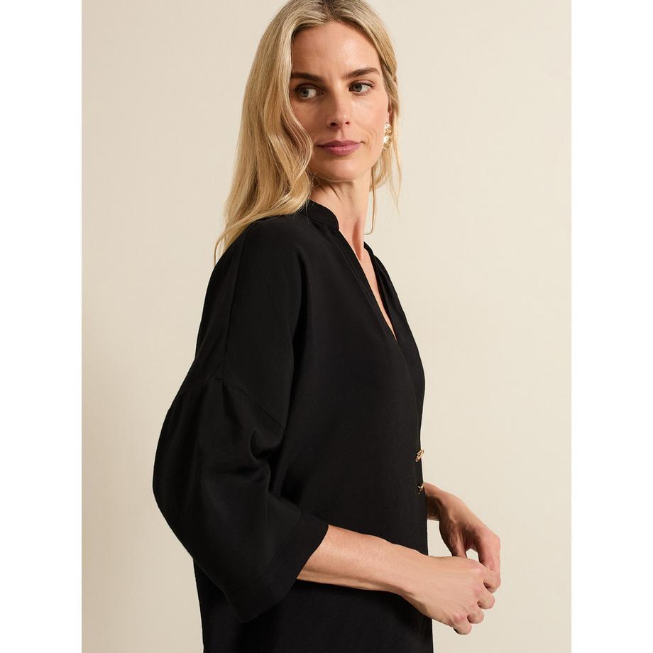 Phase Eight Cynthia Camicia Scollo V Maniche Tre Quarti  