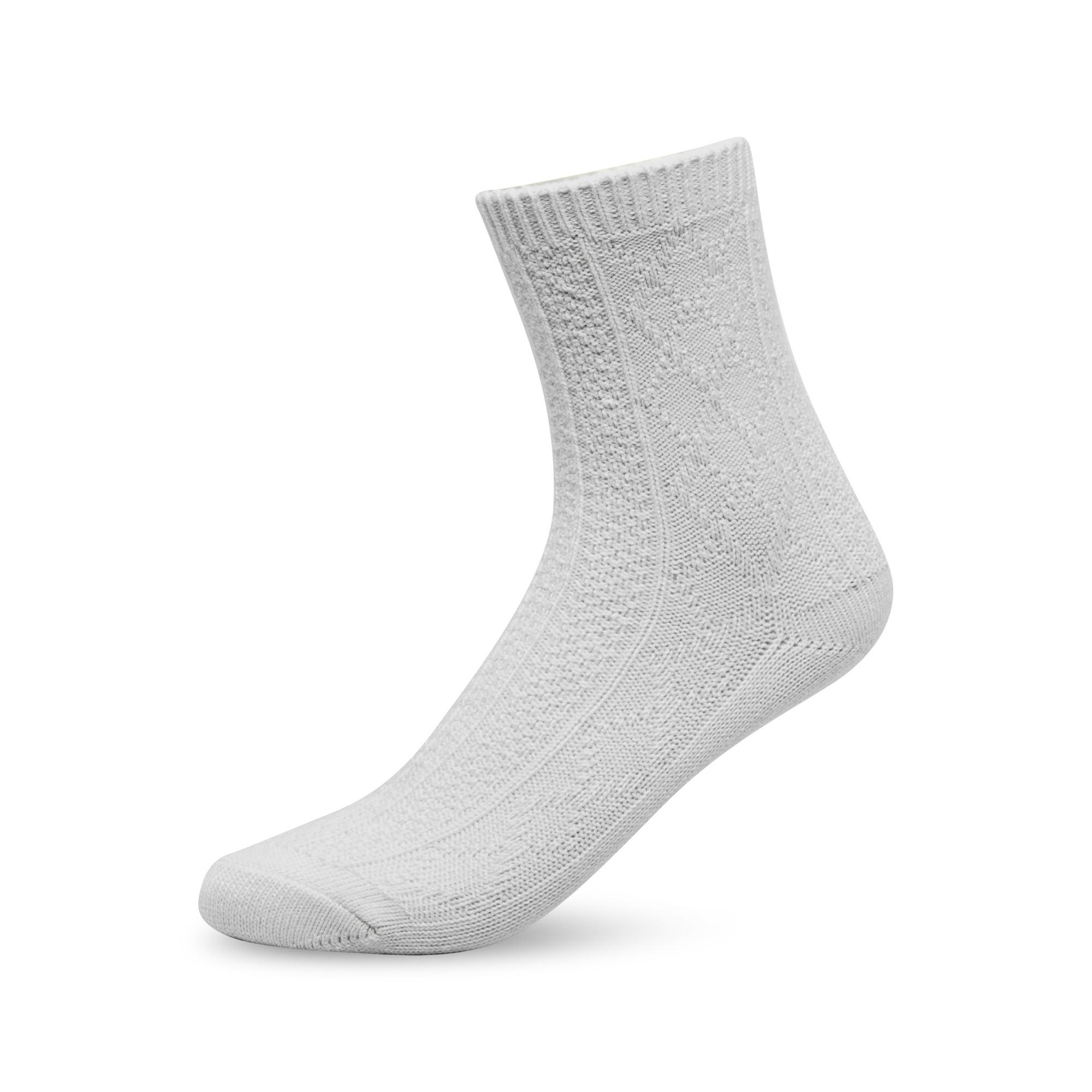 Manor Woman Classic Knit Wool Blend Chaussettes  