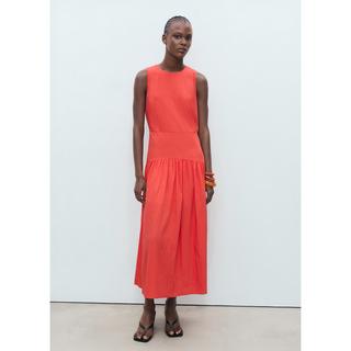 MANGO GILDA Ärmelloses Midikleid  