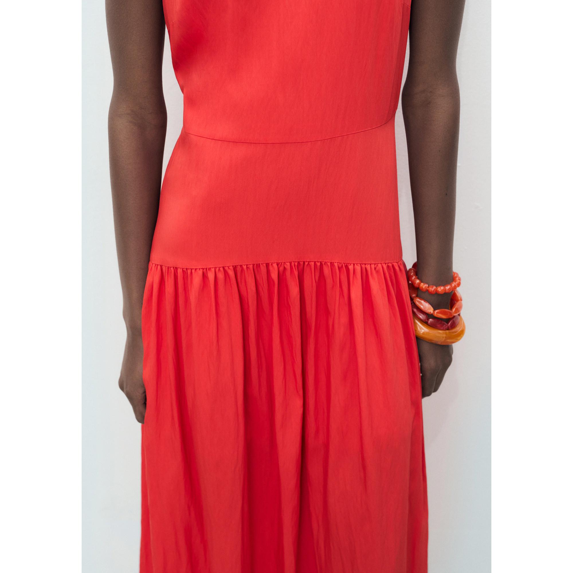 MANGO GILDA Ärmelloses Midikleid  