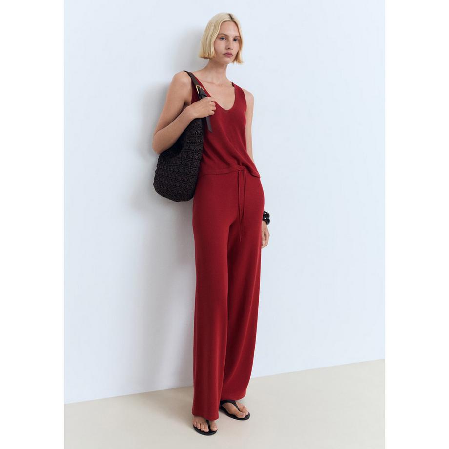 MANGO VELLA Top Sans Manches Col V  